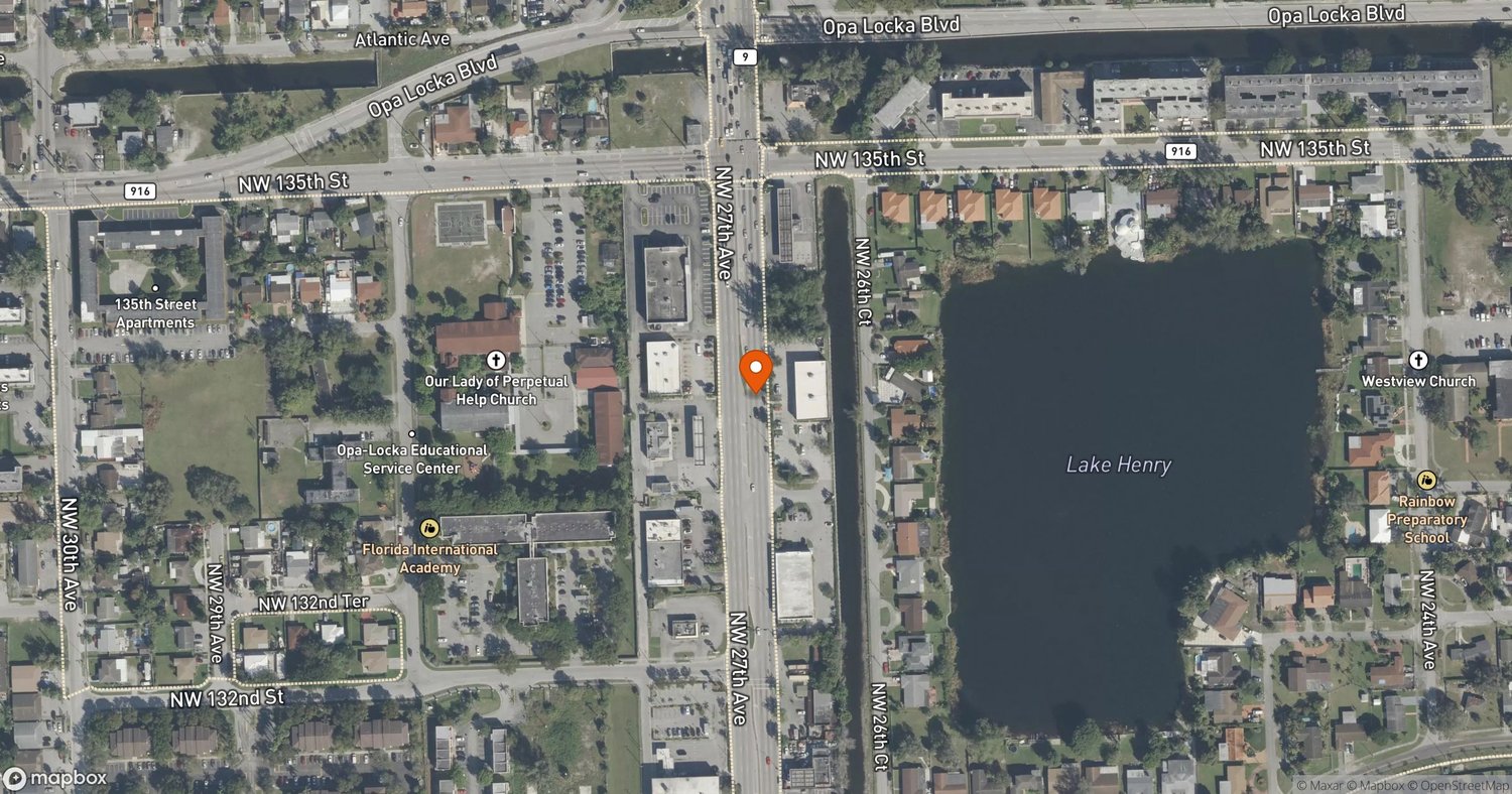 Site of Palmetto Bay Data Center Ban / Miami-Dade Data Center Debate at Westview, Miami-Dade County, FL
