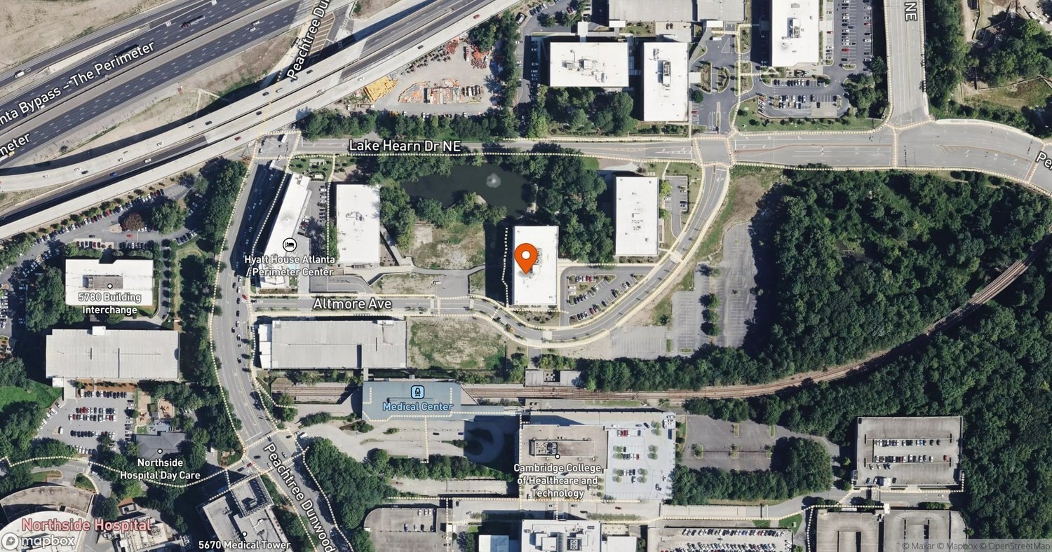 Site of Peachtree Dunwoody Pavilion Acquisition (Children's Healthcare of Atlanta) at 5775 Peachtree Dunwoody Road NE, Sandy Springs, GA 30342