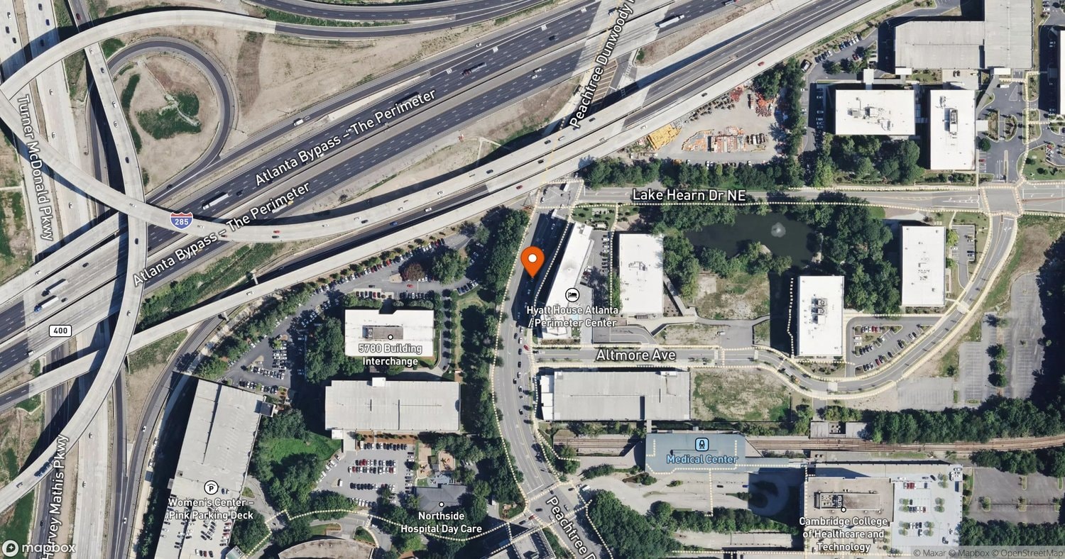Site of Peachtree Dunwoody Pavilion Acquisition (Children's Healthcare of Atlanta) at 5775 Peachtree Dunwoody Road NE, Sandy Springs, GA 30342