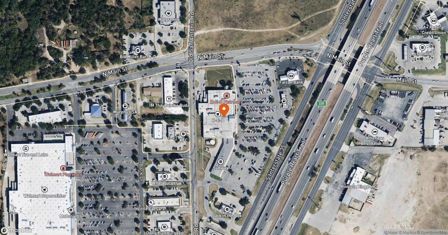 Site of New H-E-B Store at Former Buda Landfill at 15300 S. I-35, Buda, TX 78610