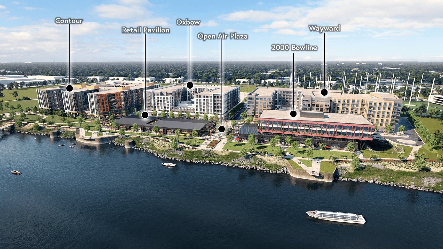 Developer Reveals New Renderings Of River North In The Nashville East Bank. – CITY NOW NEXT
