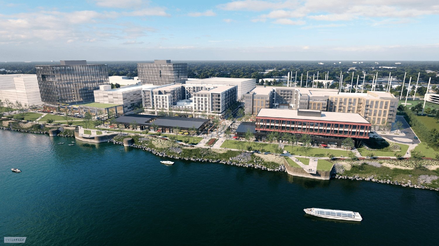 Developer Reveals New Renderings Of River North In The Nashville East Bank. – CITY NOW NEXT