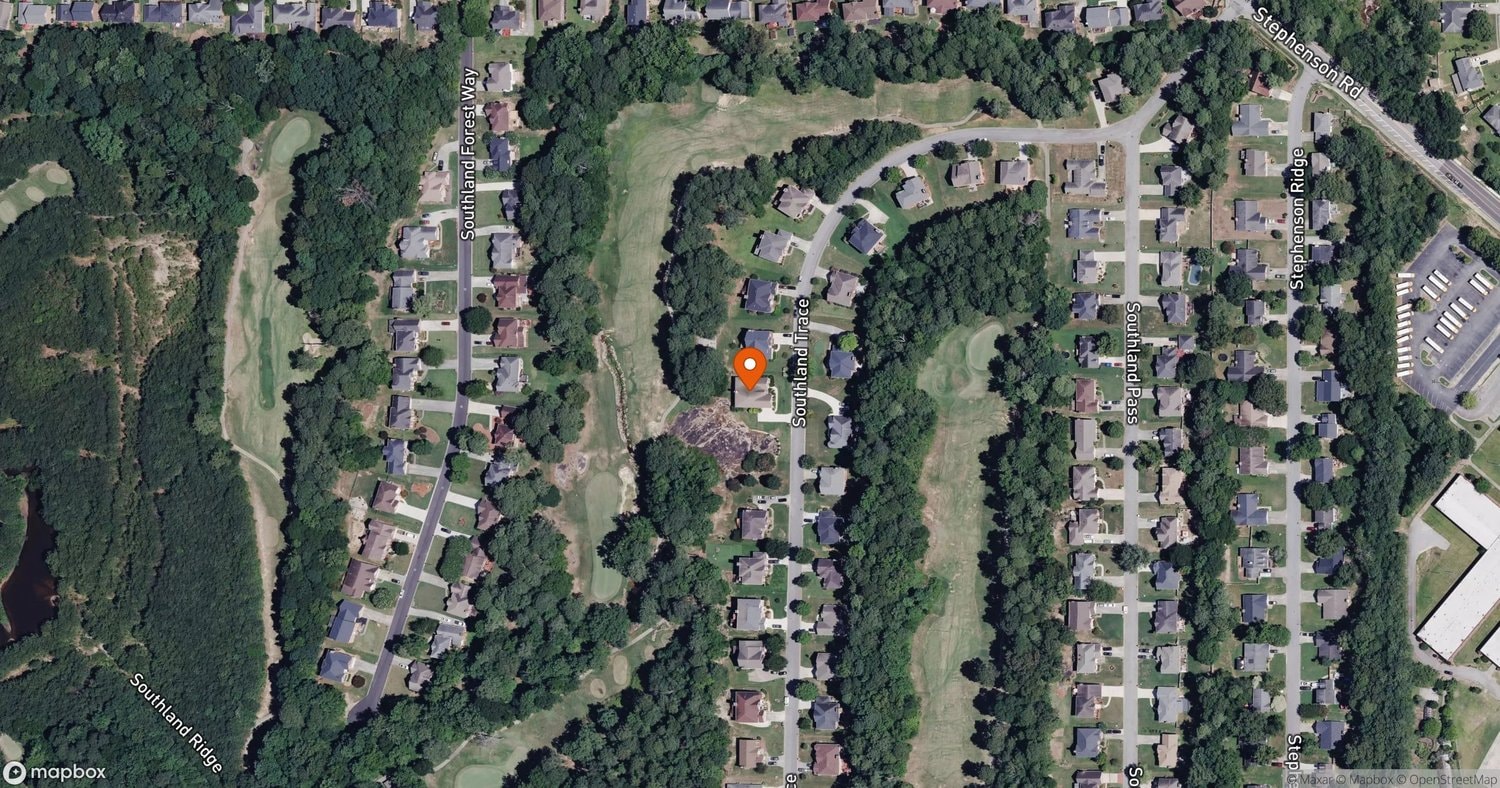 Site of Lyndia Sanyika at 6292 SOUTHLAND TRCE, DeKalb County, GA