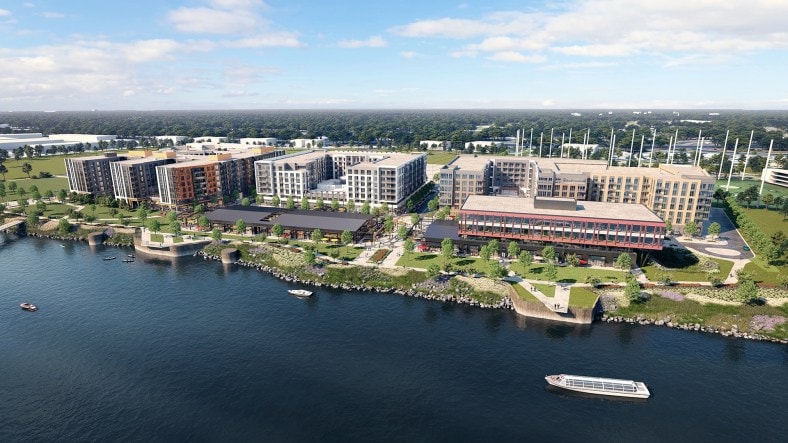 Developer Reveals New Renderings Of River North In The Nashville East Bank. – CITY NOW NEXT