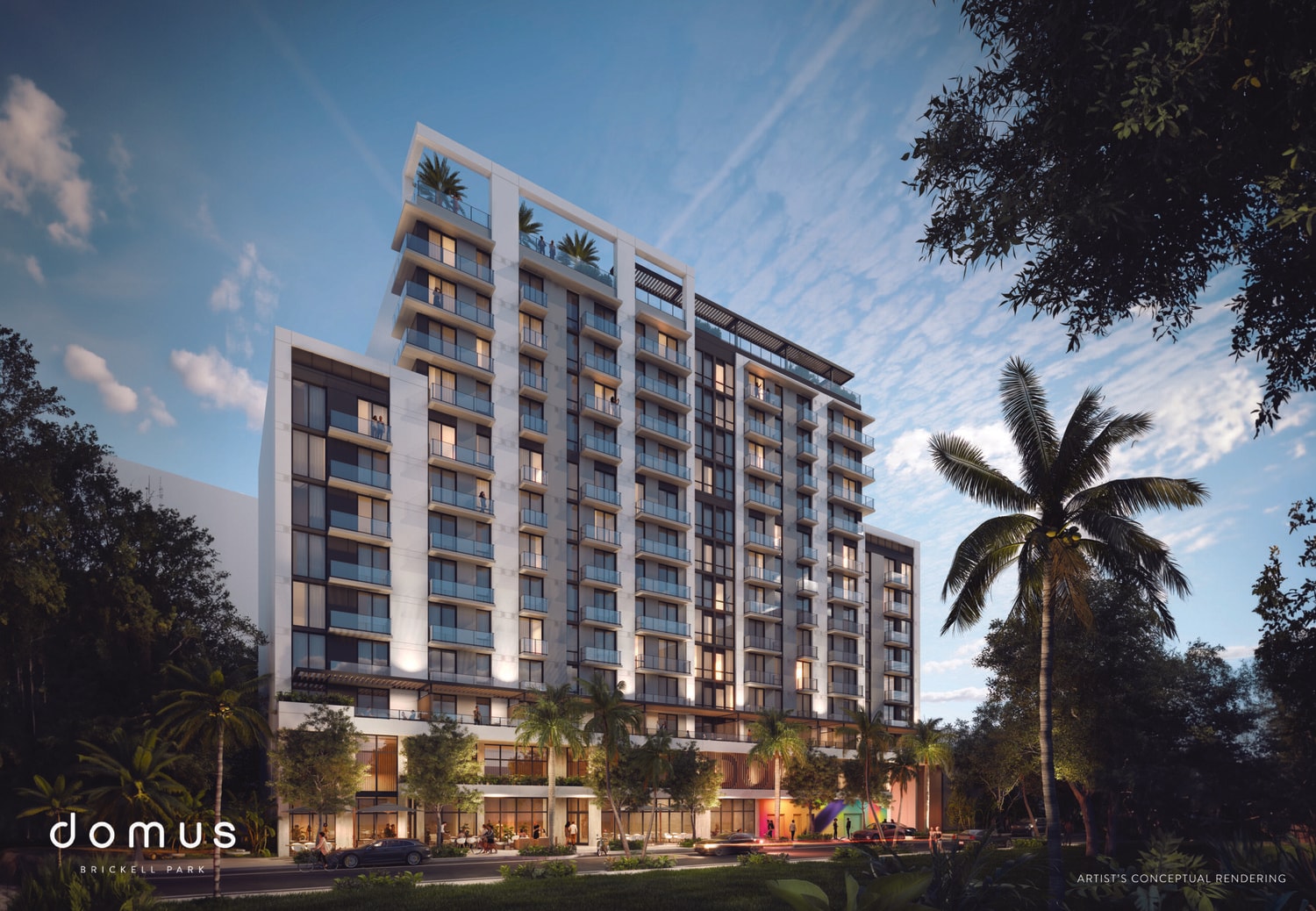 Domus Brickell Park Begins Vertical Ascent at 1611 SW 2nd ...
