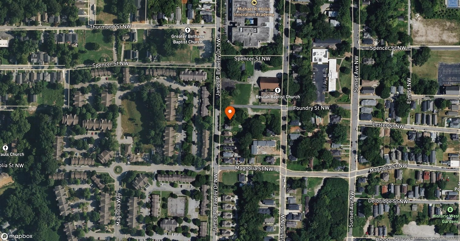 Site of Westside TAD Affordable Housing Projects at James P. Brawley St., Thurmund St., Paines Ave., Atlanta, GA