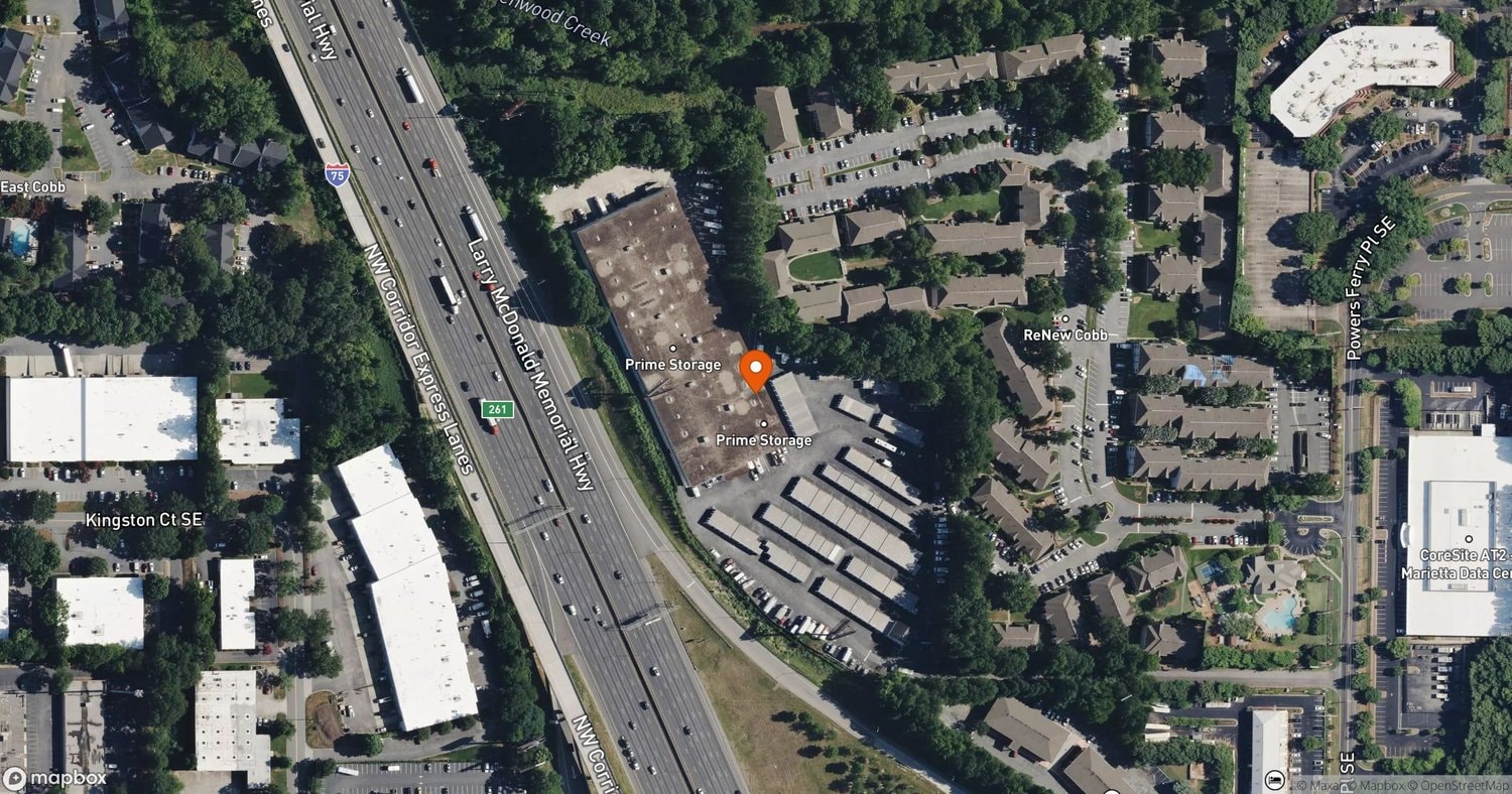 Site of The Edge GA10 Data Center (1155 Powers Ferry Place) at 1155 Powers Ferry Place, Marietta, GA 30067