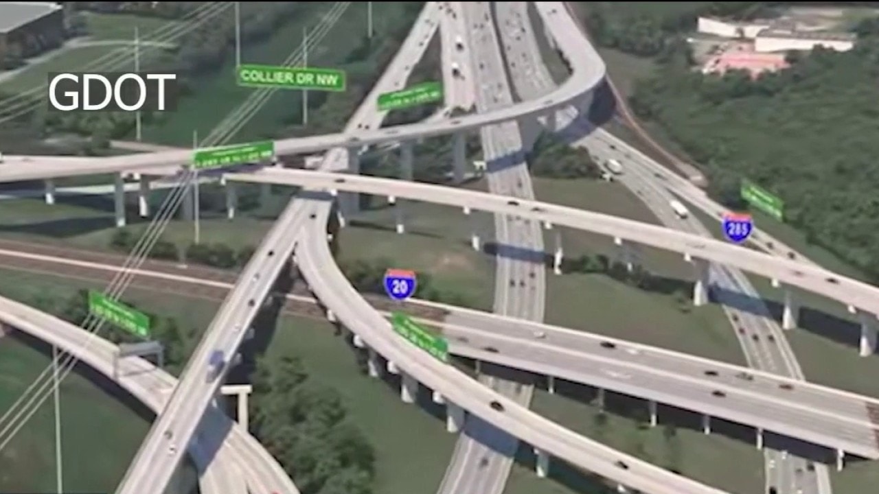 GDOT works to fix I-20, I85 interchange