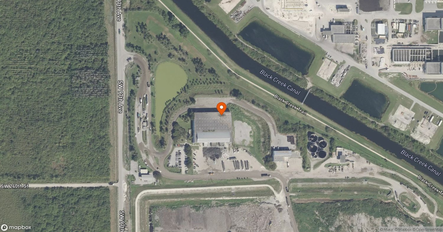 Site of Landfill Gas Conversion Project (South Dade Landfill) at 23707 SW 97th Avenue, Homestead, FL