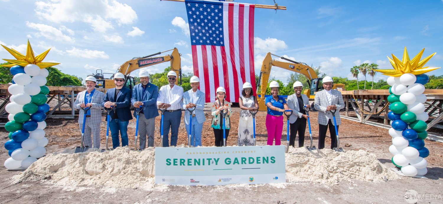 Officials and developers break ground on Serenity Gardens
