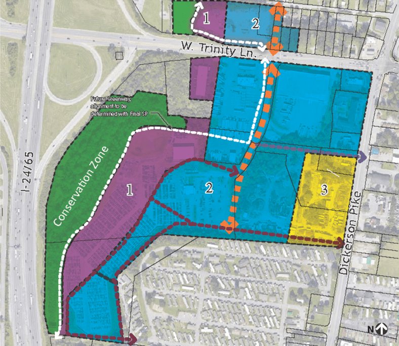 15-Story Towers Planned For Dickerson Pike In East Nashville. – CITY NOW NEXT