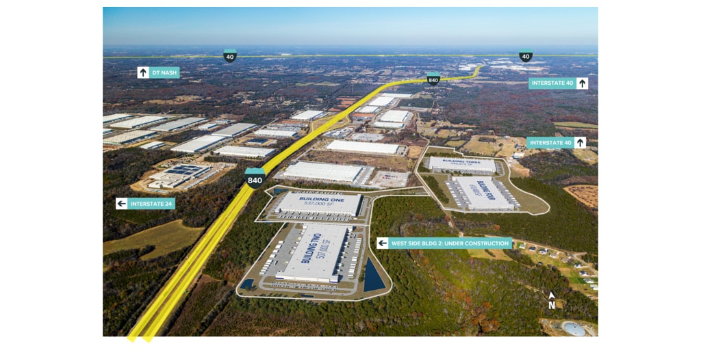 INDUS Realty Trust Announces Development of 2.15 Million SF Logistics Park in Nashville