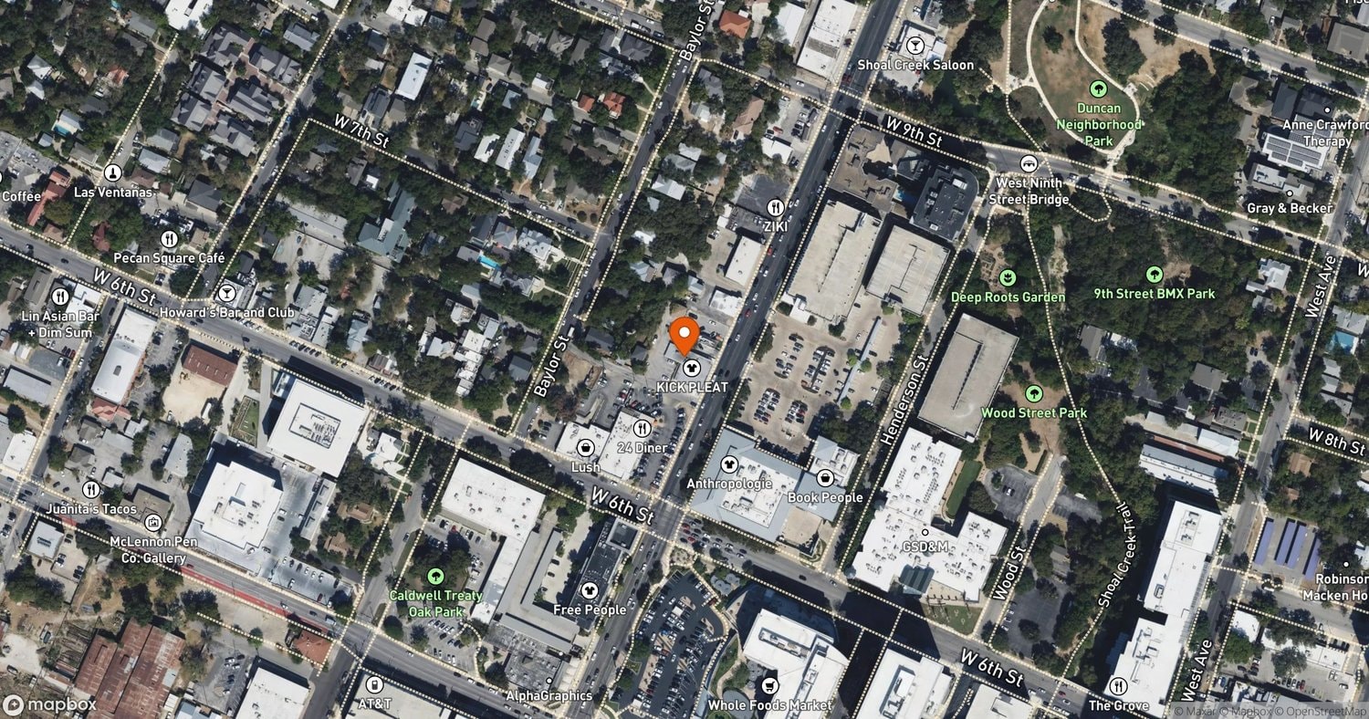 Site of TileBar Austin, TX Tenant Improvement at 624 N. Lamar Blvd., Austin, TX