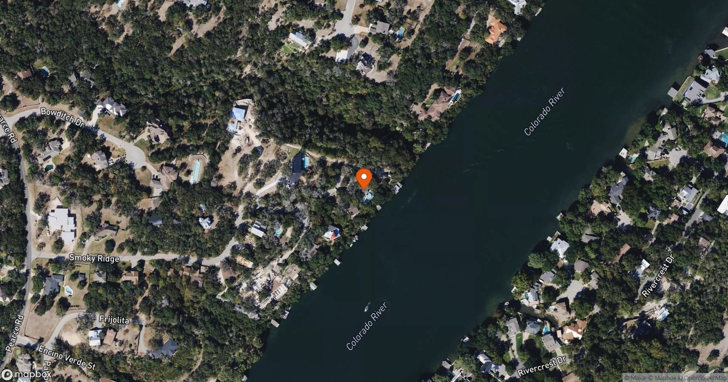 Site of 3222 Smoky Ridge Boat Dock at 3222 SMOKY RIDGE, Austin, TX 78730
