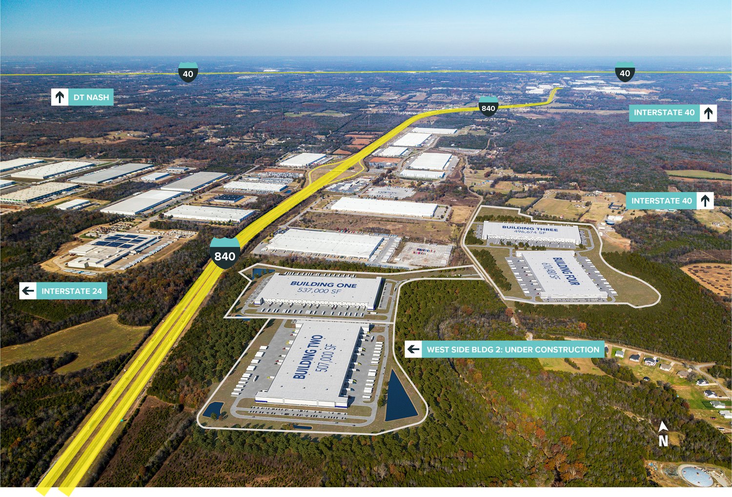 INDUS Realty Trust Announces Development of 2.15 Million SF Logistics Park in Nashville