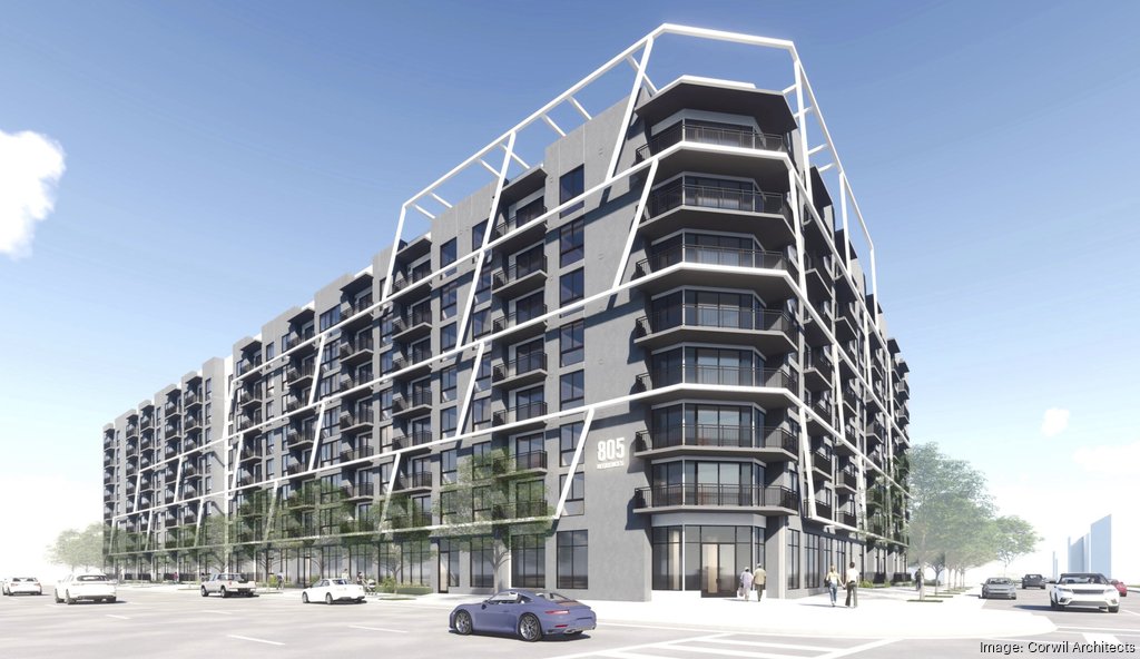 Brookstone Partners, Cornerstone Group proposed 805 Flagler apartments, grocery store in Miami Little Havana - South Florida Business Journal